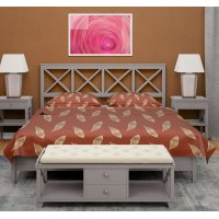 HDK006 - Printed Cotton Bed Sheet & Pillow Case Set